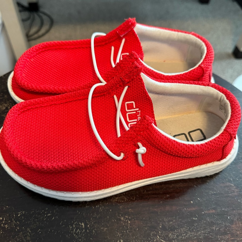 Hey Dude Red Shoes